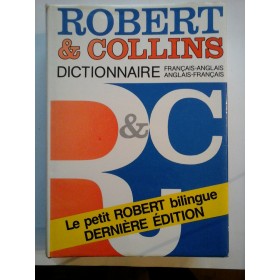 DICTIONNAIRE  FRANCAIS-ANGLAIS     ANGLAIS-FRANCAIS  -  ROBERT  COLLINS